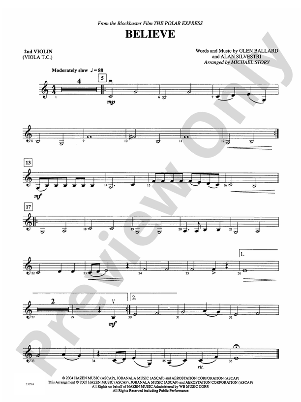 Classics for a Christmas Pops, Level 2: 2nd Violin: 2nd Violin Part ...