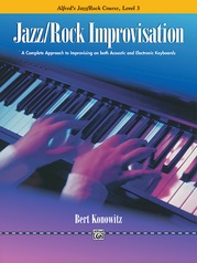 Alfred's Basic Jazz/Rock Course: Improvisation, Level 3