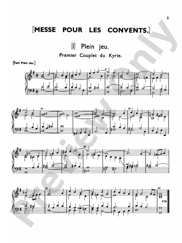 Couperin: Mass for the Convents