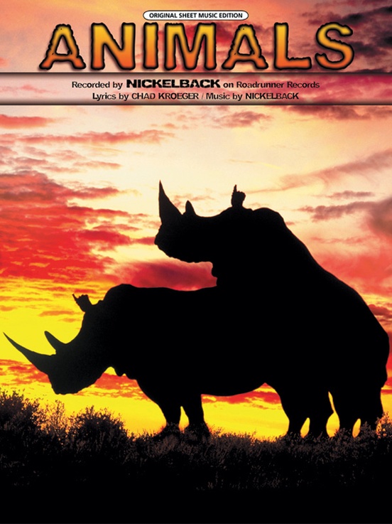 Animals: Piano/Vocal/Chords - Digital Sheet Music Download: Nickelback