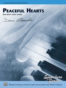 Peaceful Hearts (for right hand alone) - Piano Solo