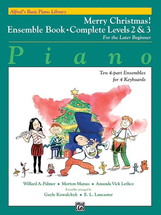 Alfred's Basic Piano Library: Merry Christmas! Ensemble ...