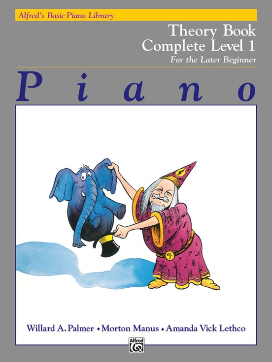 Alfred's Basic Piano Library: Theory Book Complete 1 (1A ...