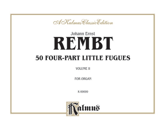 50 Four-part Little Fugues, Volume II