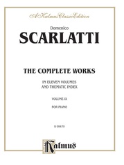 Scarlatti: The Complete Works, Volume IX