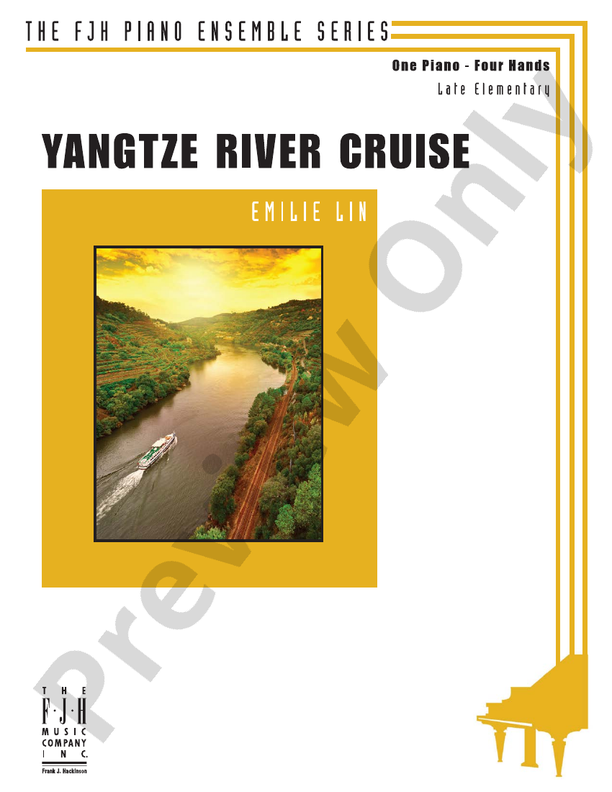 Yangtze River Cruise Piano Emilie Lin Digital Sheet Music Download