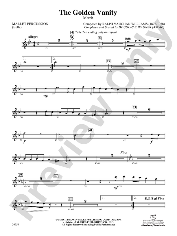 The Golden Vanity Mallets Mallets Part Digital Sheet Music Download