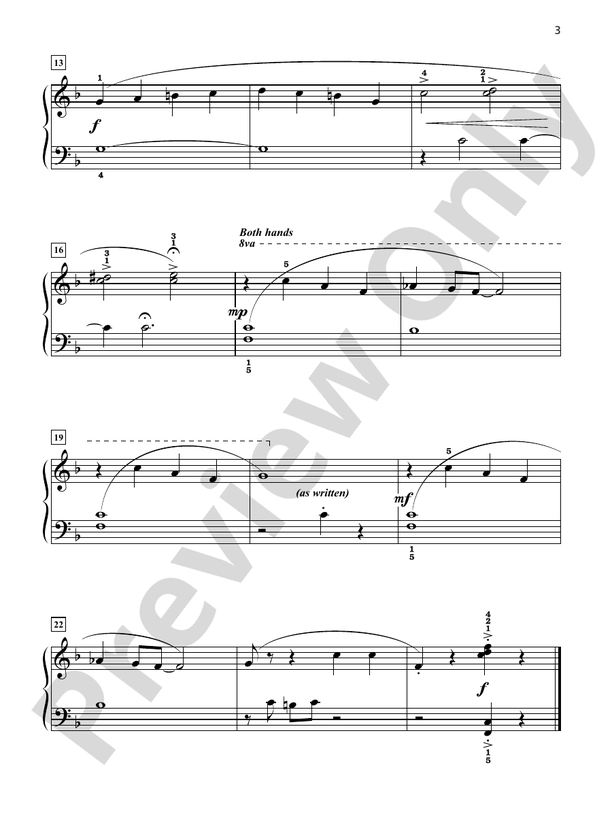 Grand Solos for Piano, Book 3: 11 Pieces for Late Elementary Pianists