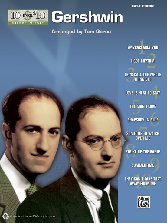 10 for 10 Sheet Music: Gershwin