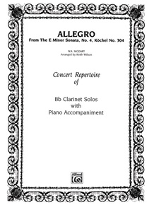 Allegro (from <I>E Minor Sonata #4</I>)