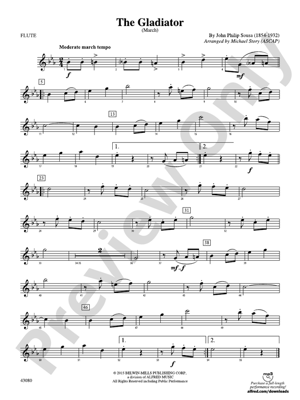 The Gladiator: Flute