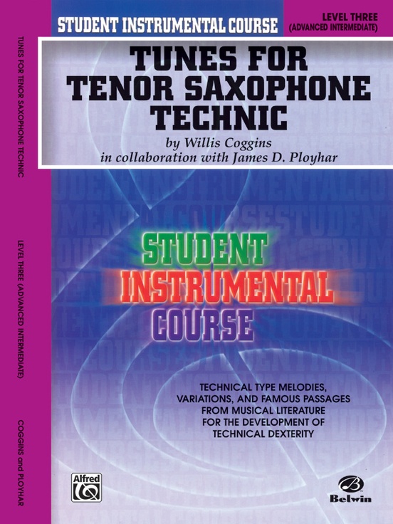 Student Instrumental Course: Tunes for Tenor Saxophone Technic, Level III