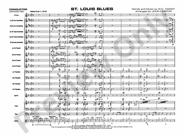 St. Louis Blues: Score