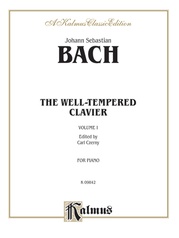 Bach: The Well-Tempered Clavier (Volume I) (Ed. Carl Czerny)
