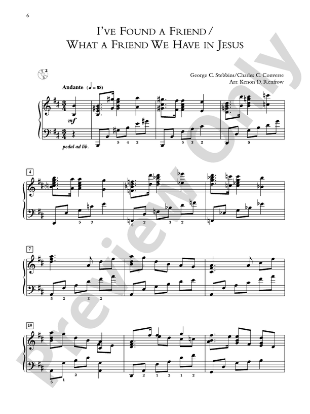 Grand Hymns of the Faith: 10 Expressive Arrangements of Favorite Hymns