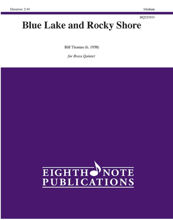 Blue Lake and Rocky Shore