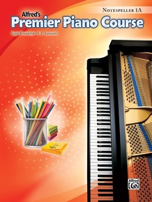 Premier Piano Course, Notespeller 1A