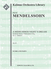 A Midsummer Night's Dream: Incidental Music, Op. 61; No. 1: Scherzo
