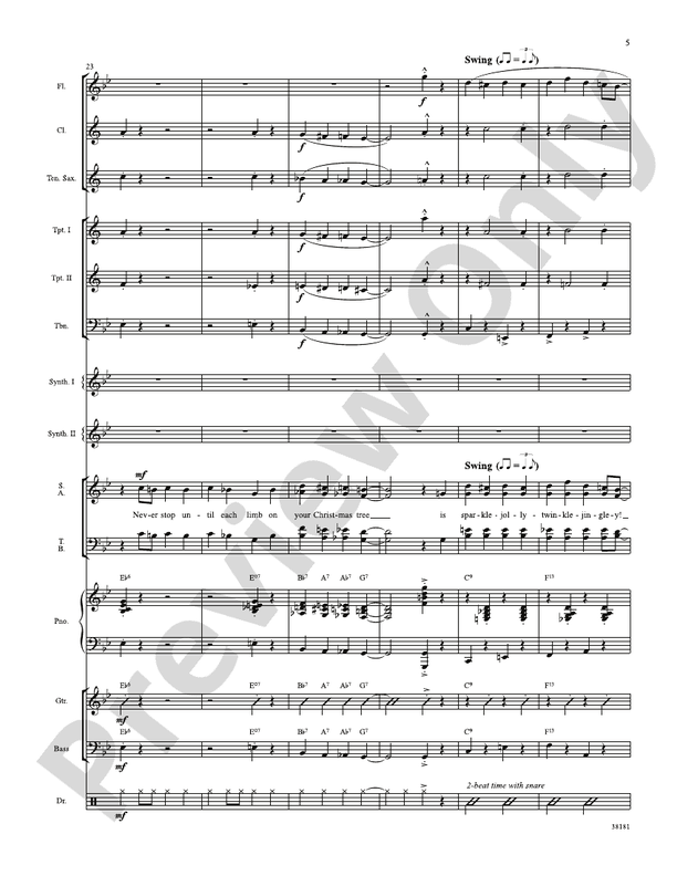 Sparklejollytwinklejingley (from the Broadway musical Elf): Score
