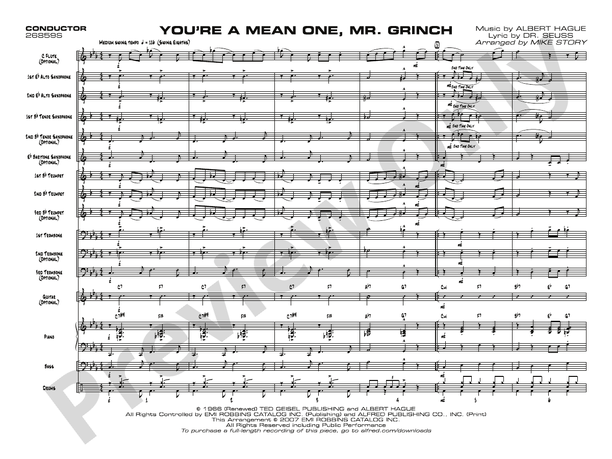 You're a Mean One, Mr. Grinch