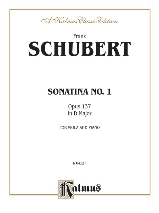 その他 Sonatinen fuer Klavier und Violine op. post. 137 o7r6kf1 Sonatinas Op.137 sheet music for violin and piano (PDF)