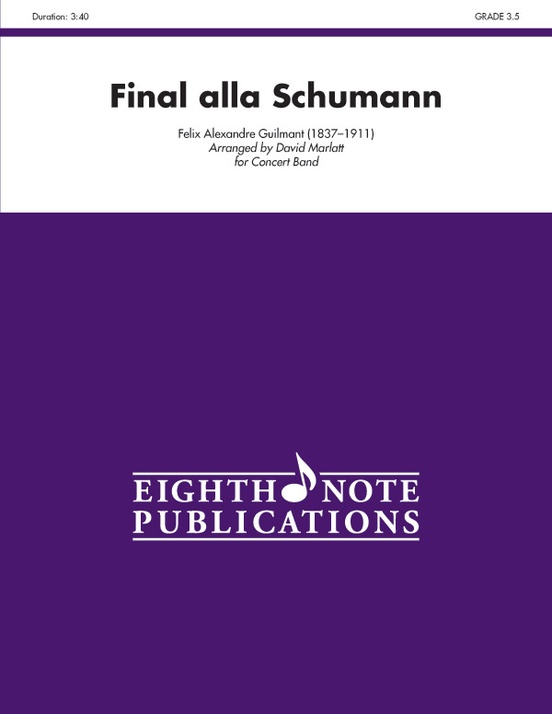 Final Alla Schumann, Opus 83