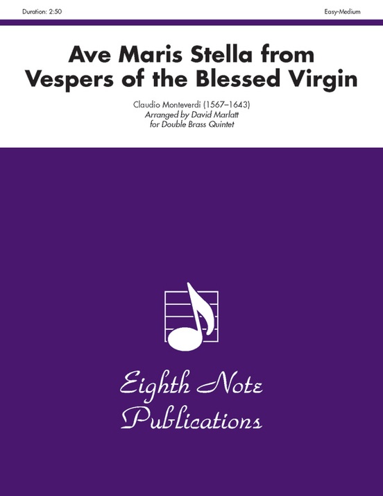 Ave Maris Stella (from Vespers of the Blessed Virgin)