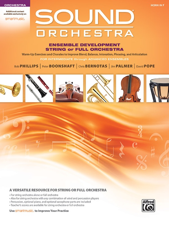Sound Orchestra: Ensemble Development String or Full Orchestra: Horn in F Book: Jim Palmer | Sheet Music Sound Orchestra: Ensemble Development String or Full Orchestra: Horn in F Book: Jim Palmer | Sheet Music