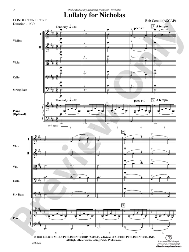 Lullaby for Nicholas