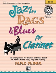 Jazz, Rags & Blues for Clarinet