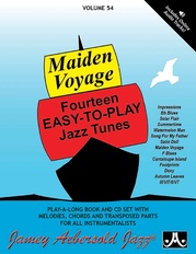 Jamey Aebersold Jazz, Volume 54: Maiden Voyage -- Fourteen Easy-to-Play Jazz Tunes