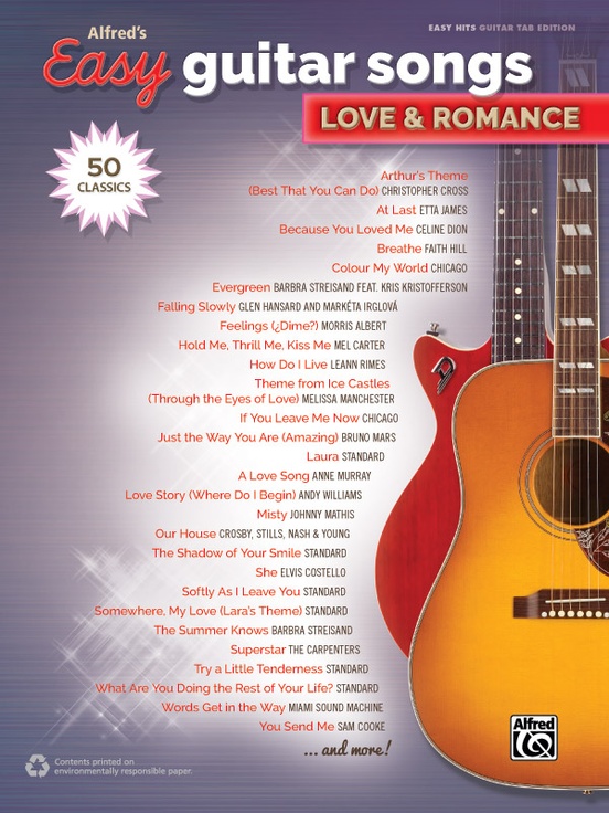 Alfred's Easy Guitar Songs: Love & Romance