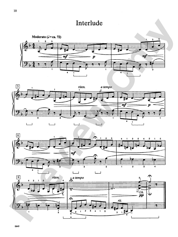 Interlude - Piano Solo