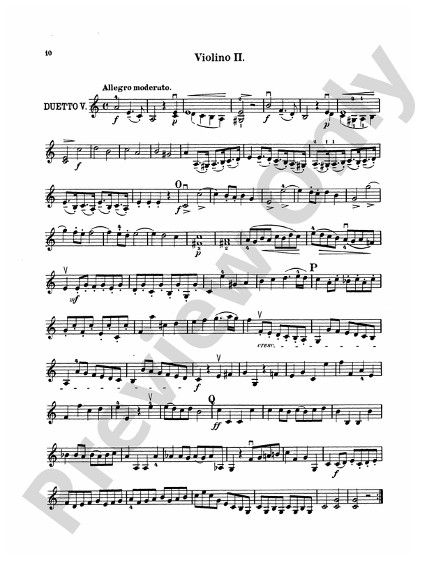 Campagnoli: Six Duets, Op. 14