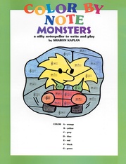 Color by Note Monsters