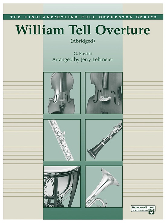 William Tell Overture: 1st Percussion: 1st Percussion Part