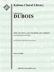 The Seven Last Words of Christ (Les Sept Paroles du Christ)