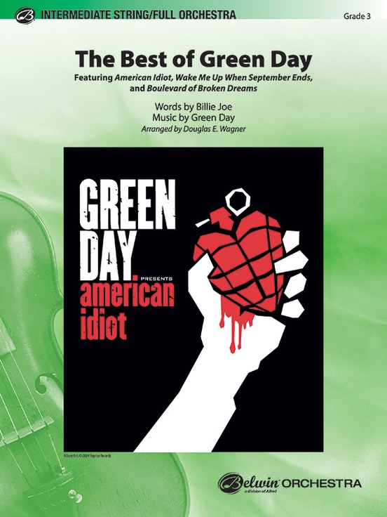 The Best of Green Day: Full Orchestra Conductor Score & Parts