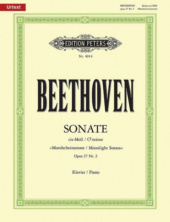 Piano Sonata No 14 In C Sharp Minor Op 27 No 2 Moonlight Piano Solo Ludwig Van Beethoven 6352