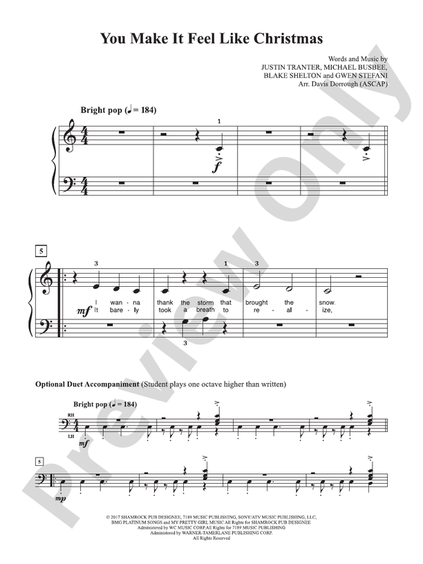 You Make It Feel Like Christmas (Gwen Stefani)