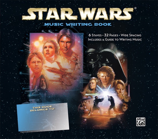 Star Wars Music Writing Book