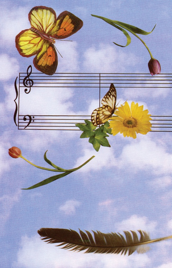 Schaum Recital Programs (Blank) #25: Butterflies with Staff