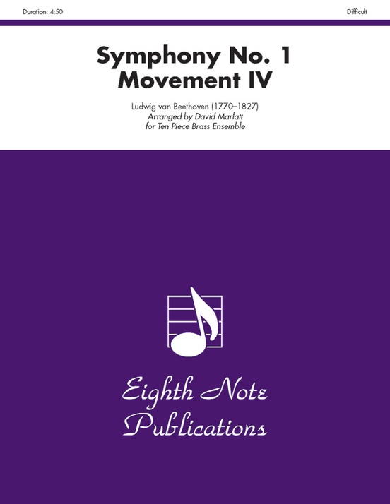 Symphony No. 1 (Movement IV)