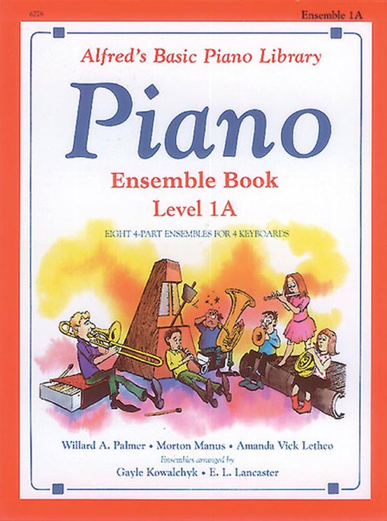 Alfred S Basic Piano Library Ensemble Book 1a Piano Book