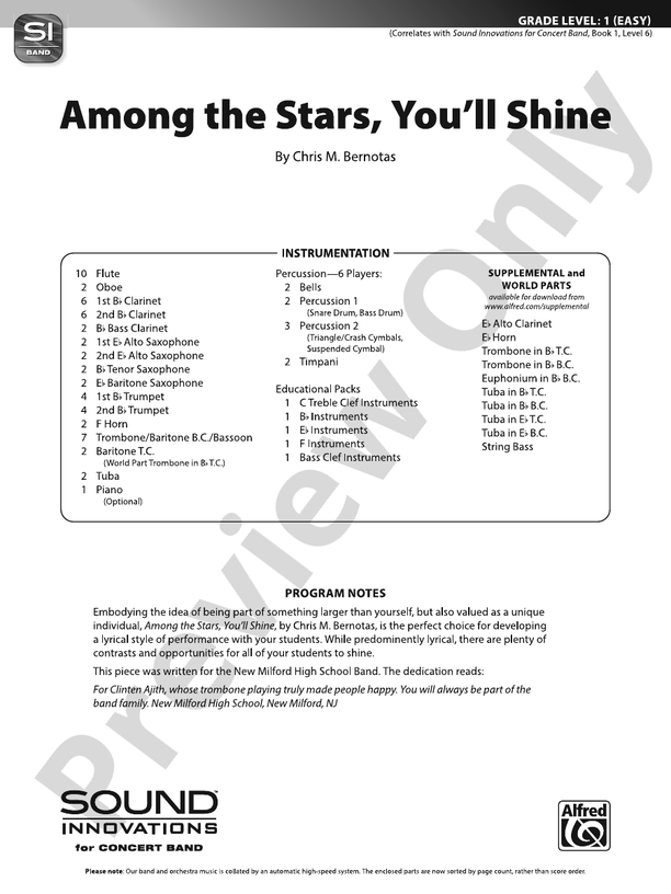 AMONG THE STARS YOULL SHINE/SIB