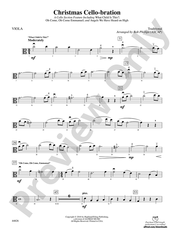 Christmas Cello-bration: Viola