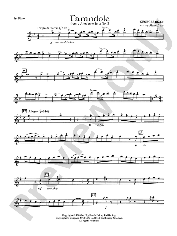 Farandole: Flute