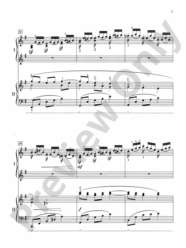 Concertante in G Major: In Three Movements for Solo Piano with Piano Accompaniment - Piano Duo (2 Pianos, 4 Hands)