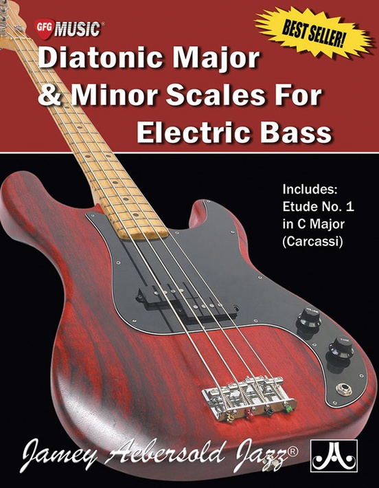 Diatonic Major & Minor Scales for Electric Bass