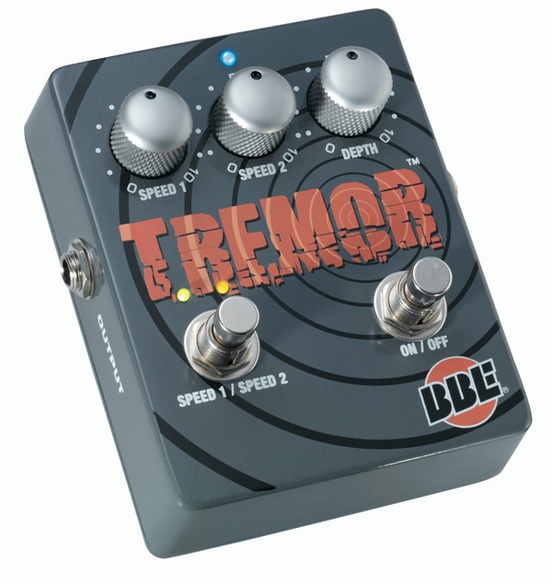 BBE Tremor Dual Mode Tremolo Guitar Effects Pedal